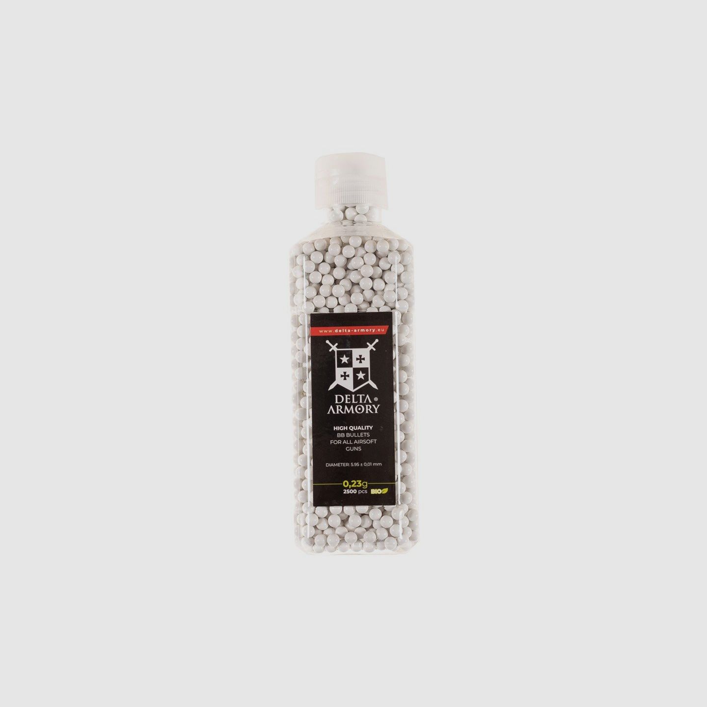 Airsoft High Quality Bio BB 0.23g (2500rds) - Delta Armory