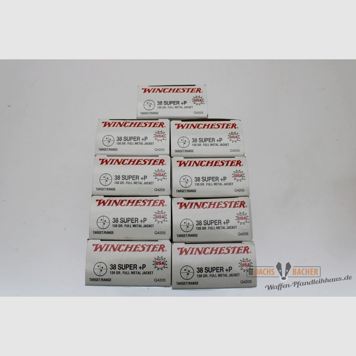 Winchester .38 Super +P 130gr. 50 Schuß