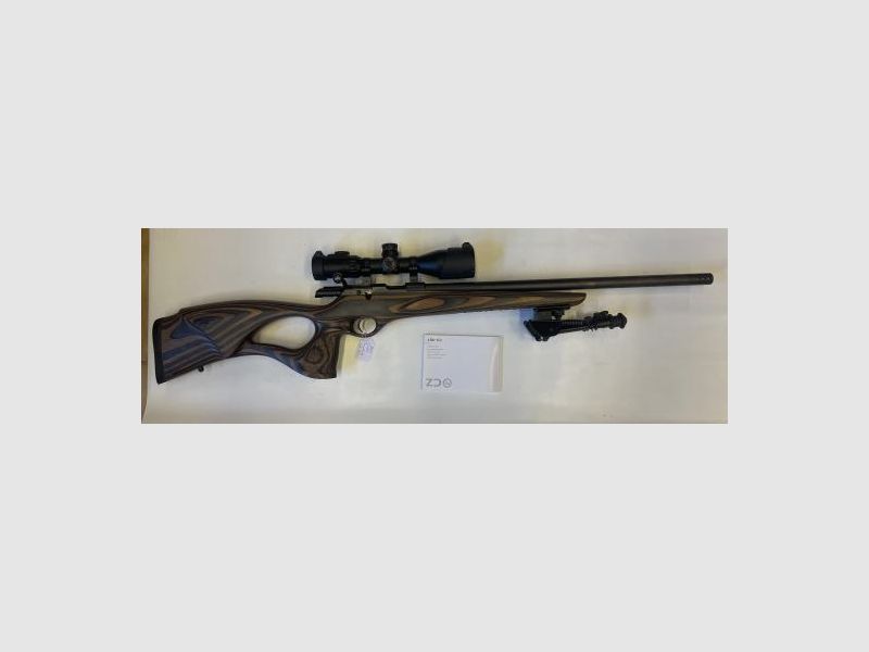 CZ 457 Thumbhole, Kal. .22 l.r., AccuShot 4-12x