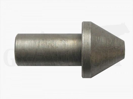 Perno de centrado Forster para eliminación de crimp y procesamiento de bolsillos de percusión