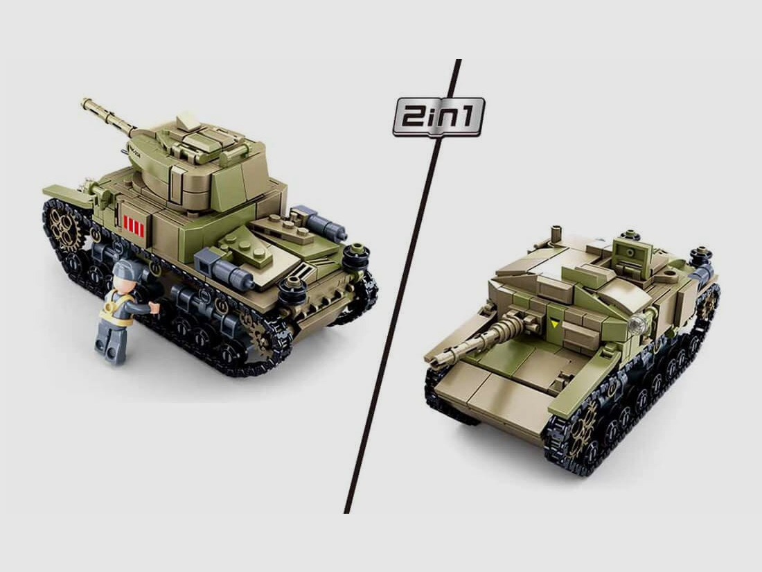 Sluban WWII - Średni Włoski Czołg M14/41