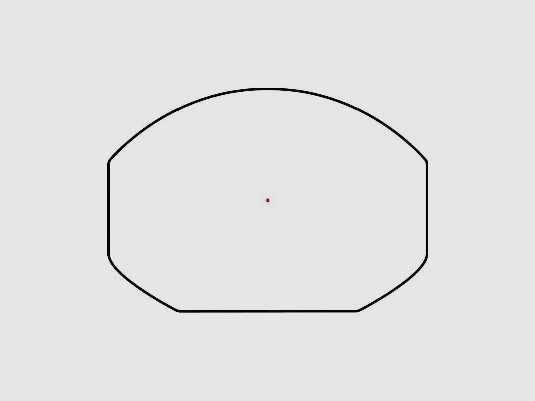 Hawke Vantage Reflexvisier 1x34 3 MOA Punkt, Weaverschiene, 3 MOA Dot - Red