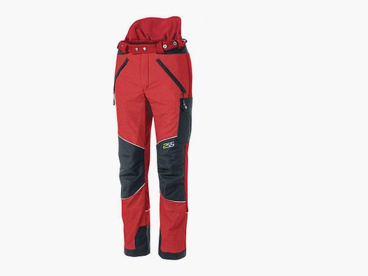 PSS Sauenschutzhose Herren X-Treme Protect - Rot/Schwarz  46