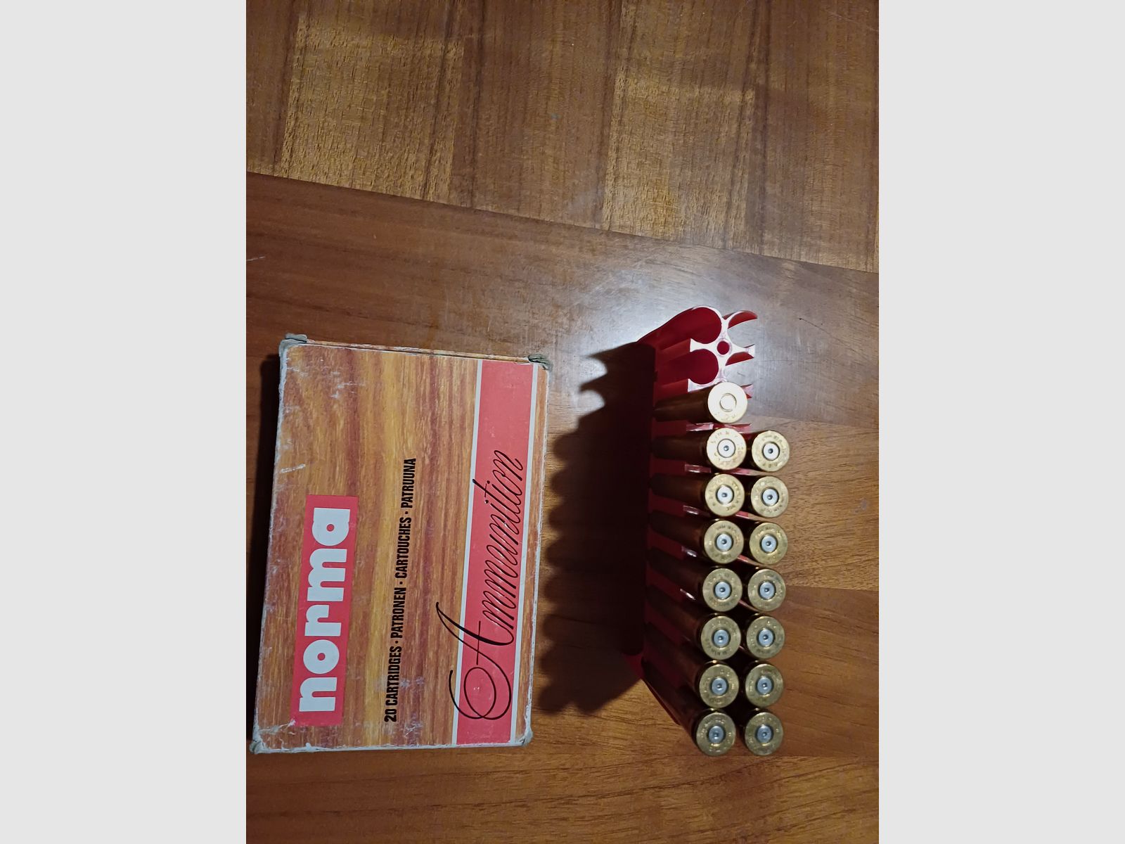 15 łusek .300WinMag Norma