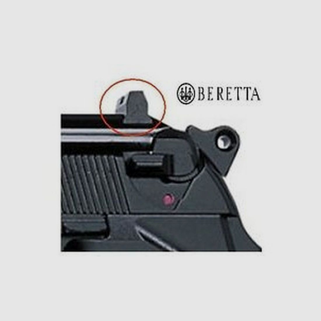 BERETTA TACCA MIRA 92 CO2 UMAREX, immagine 1 di 2