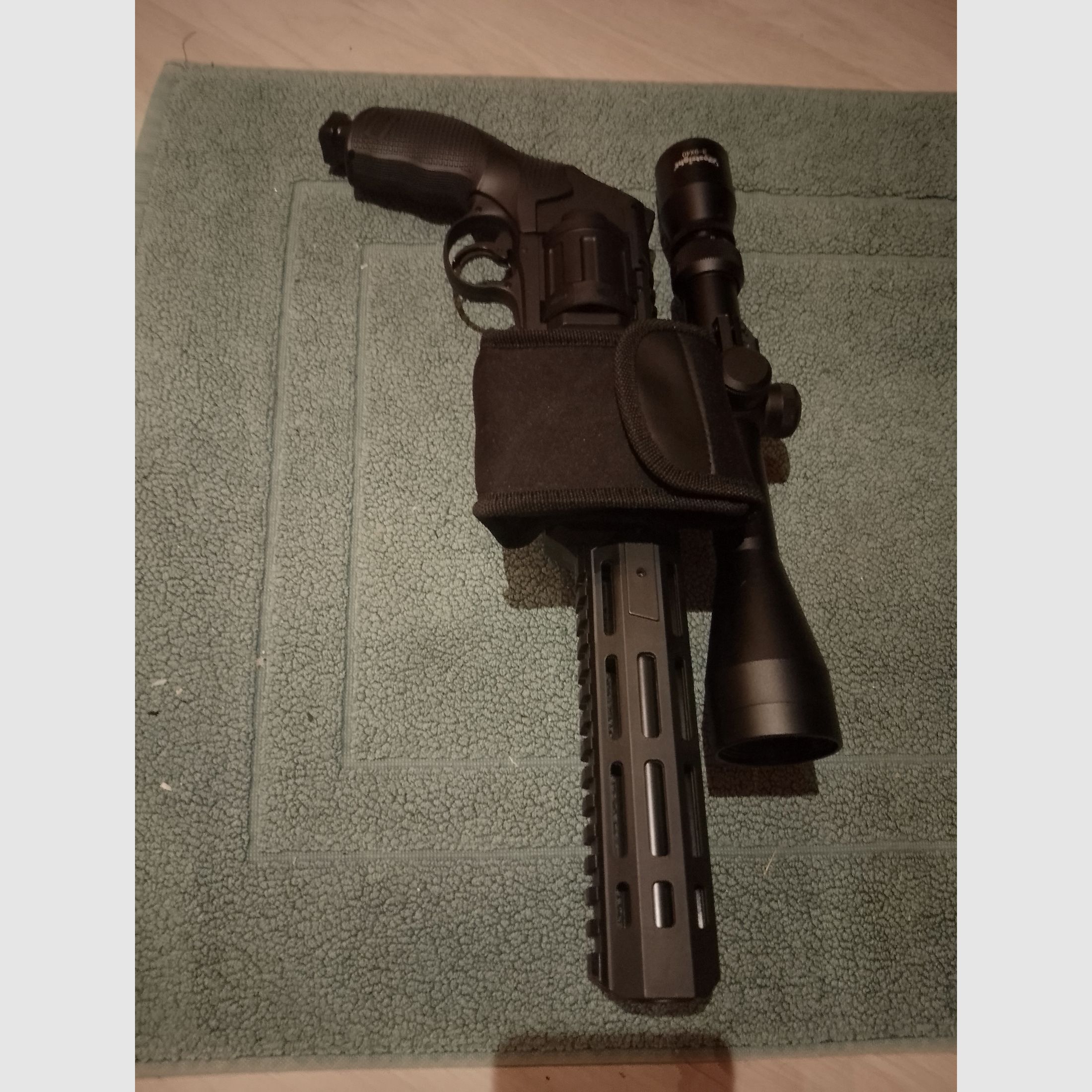 3-9x40 richtkijker op Long T4e HDR50 tactisch geweerkit Rood punt rubberen kogels RAM paintball marker Cal .50 set laser CO2 capsules revolver lange loop