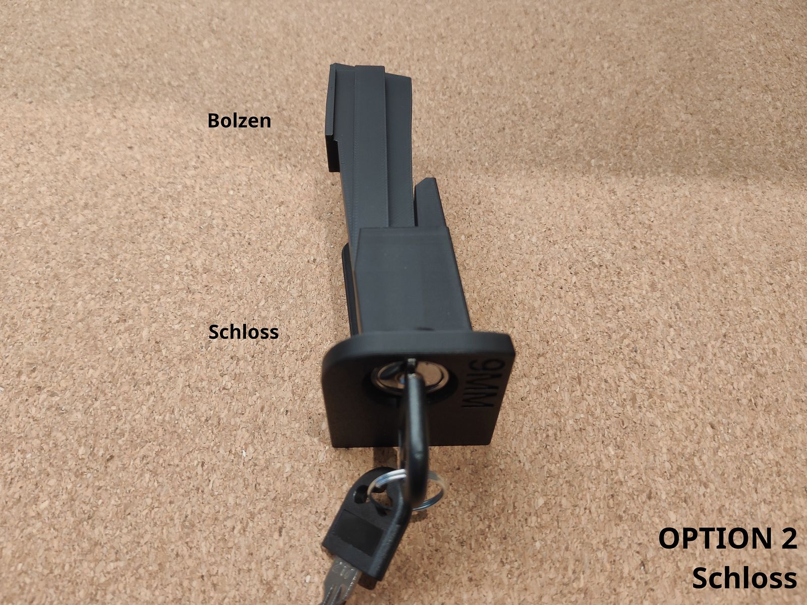 Walther P99 SRS / PAK | Wandhalterung & Schloss | Ästhetisch 