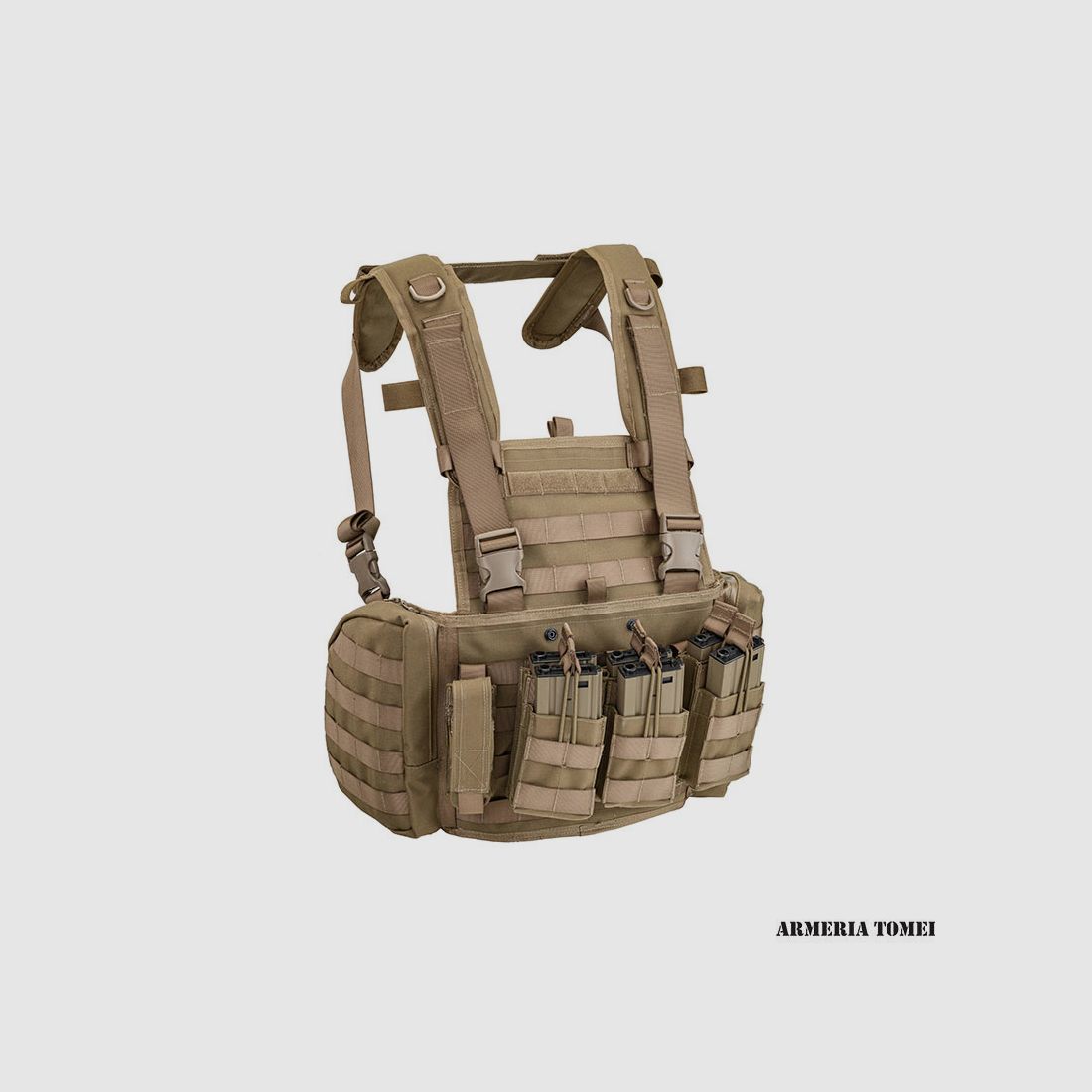 DEFCON 5 – MARTE CHEST RIG 1000D NYLON COYOTE TAN, immagine 1 di 2