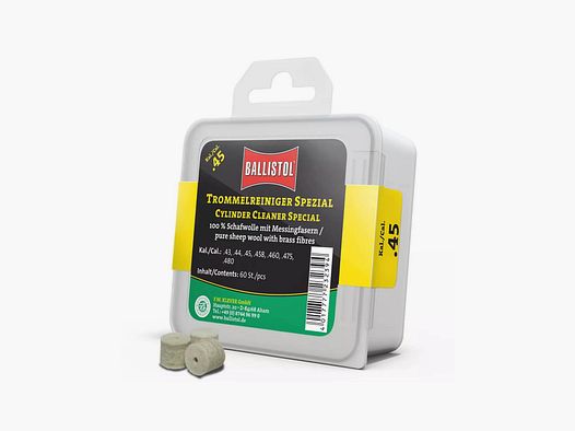Feltrini Ballistol Special detergenti per canne 60 pz cal. 45
