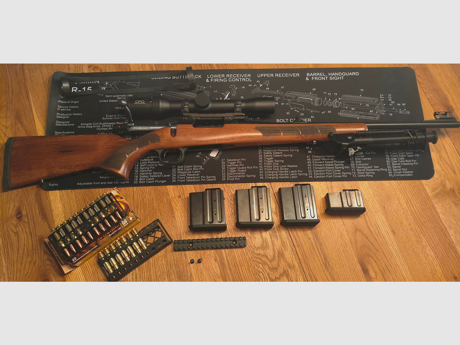 CZ 557 RANGER(R) in .308 WIN komplett mit GPO SPECTRA und DENTLER