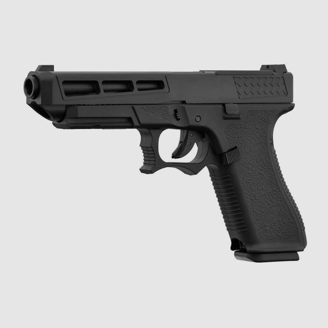 GBB-Replikat A.T.P Semi Metal Schwarz Golden Eagle - Metall und Polyamid - Gas-Blowback-System - Präzision und Realismus, Bild 1 von 5