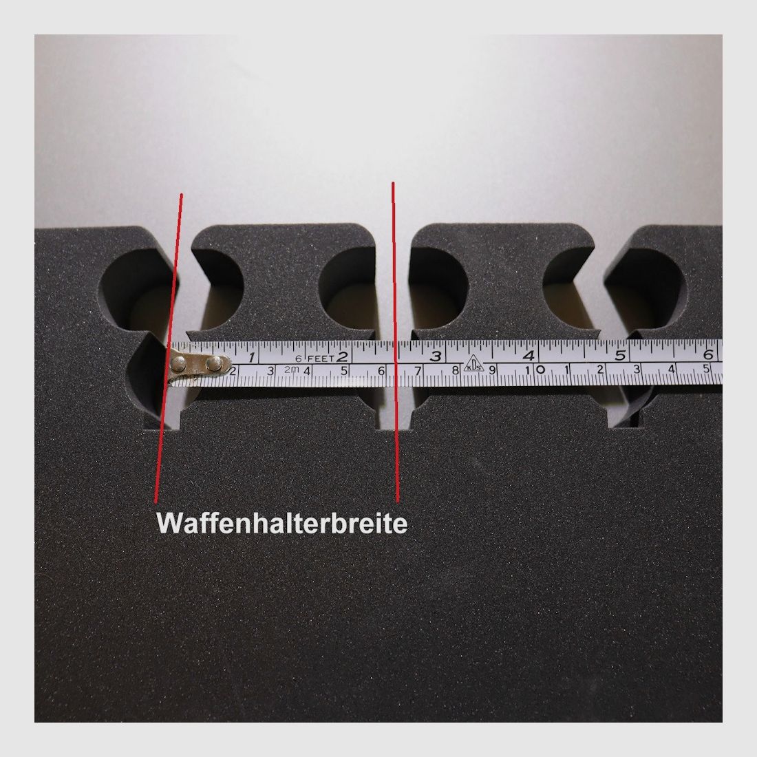 Wapenkluis SHOOTER Tombak (1700x540x380) Klasse 0 EN 1143-1, voor 7 lange wapens
