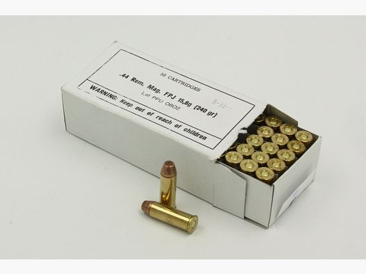 Prvi Partizan, 44 Rem Mag, FMJ, 240 gr., 50 pcs.