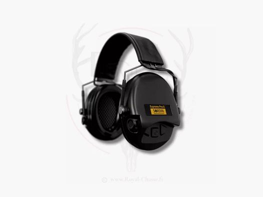 Casque SUPREME PRO X SLIM CUIR / NOIR anti-bruit SORDIN
