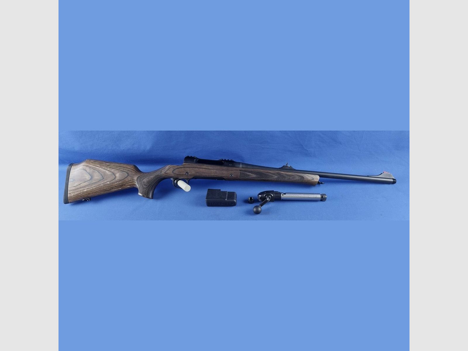 Fucile a ripetizione a trazione diretta Haenel Jaeger NXT DS con filettatura di bocca M15x1 Cal. 30-06 Spr., immagine 3 di 3