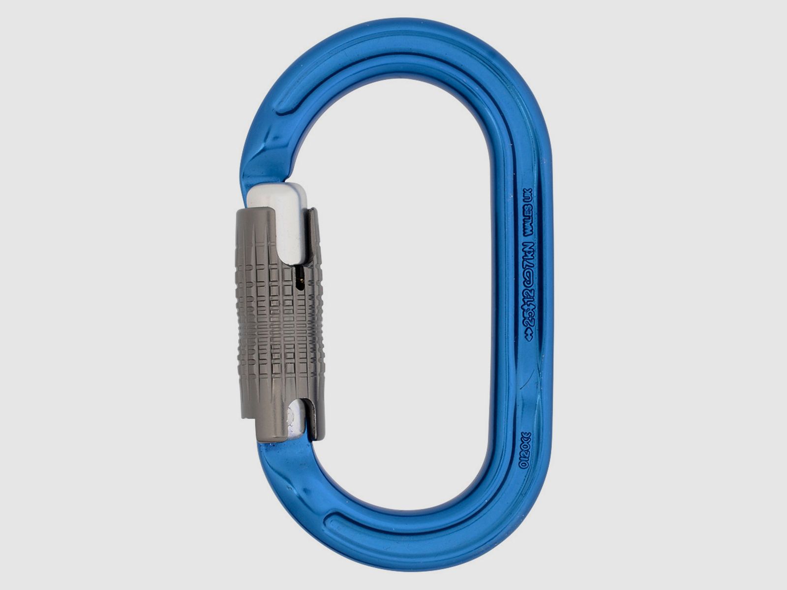 Carabiner Ultra O Locksafe, Alu, Colourpack 3 pcs, blue/red/green