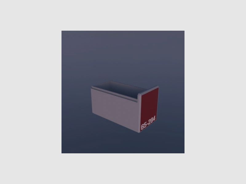 Filamelt Munitionsbox / 6.5-284 Norma / ‘Schiebedeckel’ / Patronenbox, Ammo Box