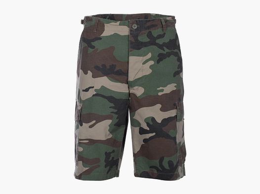 Mil-Tec Mil-Tec Bermuda Shorts US Prewash woodland