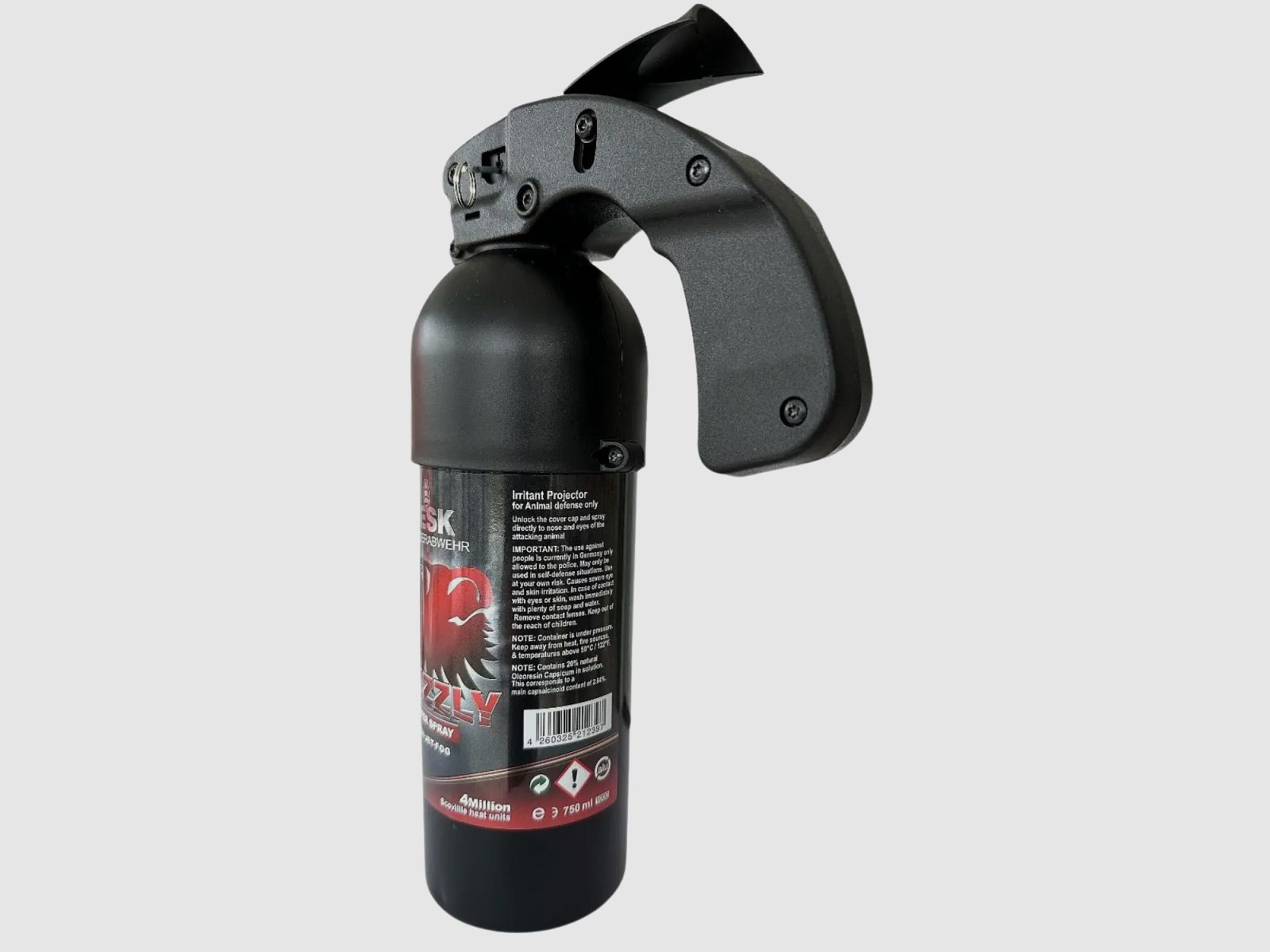 Vesk Grizzly Brede Stralen 4 Miljoen Scoville 750ml Hoge Jet Fog