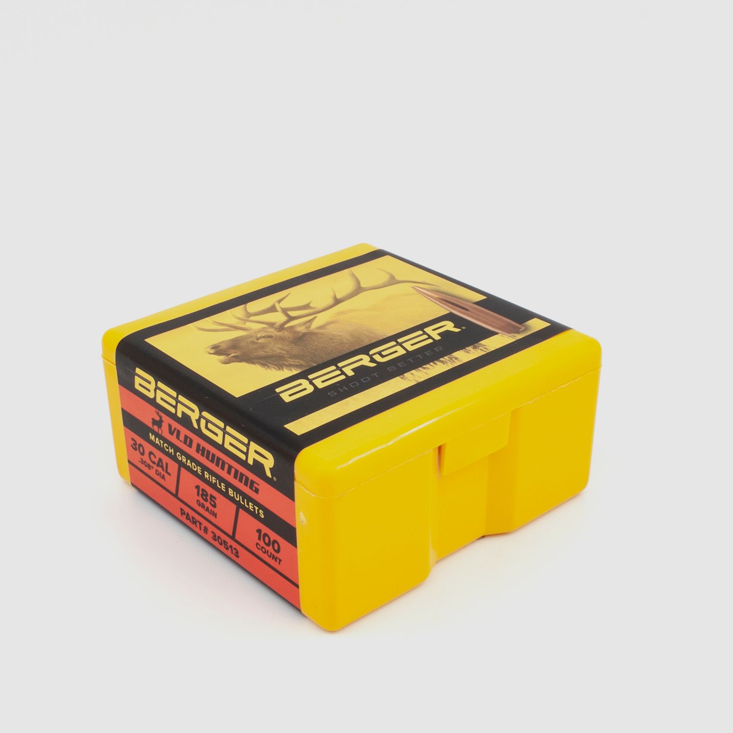 Proiettile Berger .30 VLD Hunting 185GR 100 Pezzi