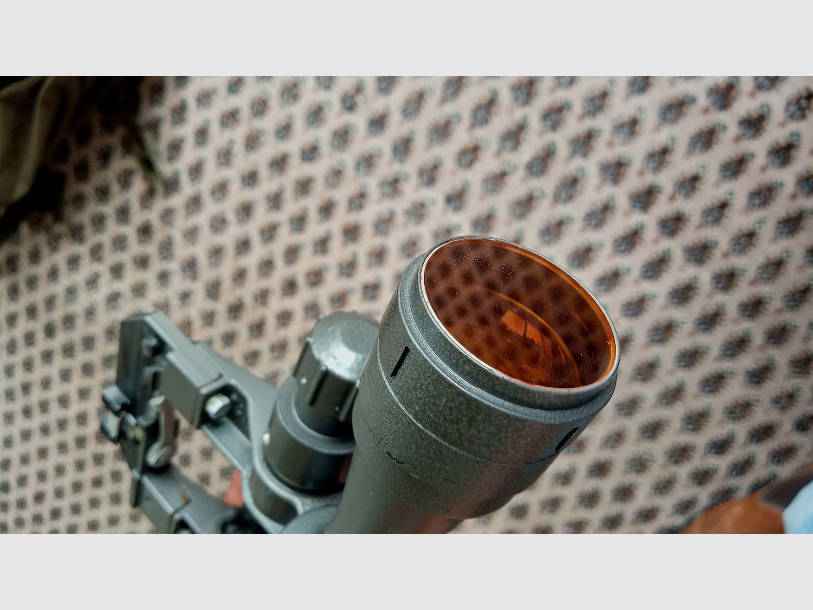 Offre d’échange : 6x36-1 russe NPZ PO avec pince universelle pour rail latéral AK et SVD / très bon état / éclairage fonctionne // lunette Optik AKM AK74 AK-100 / Saiga / Tigr / PSL