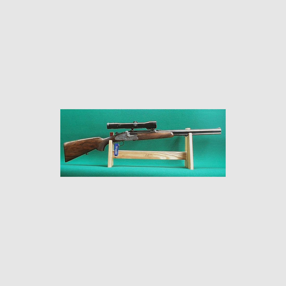 Borovnik Ferlach double-barreled rifle