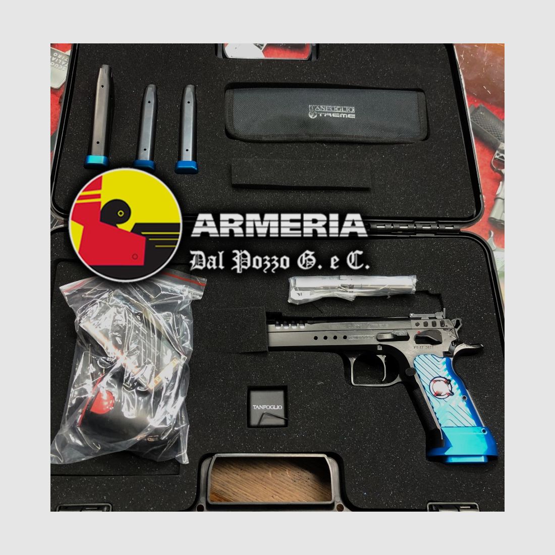 TANFOGLIO LIMITED CUSTOM XTREME 9X19 + CANNA 9X21, immagine 3 di 3