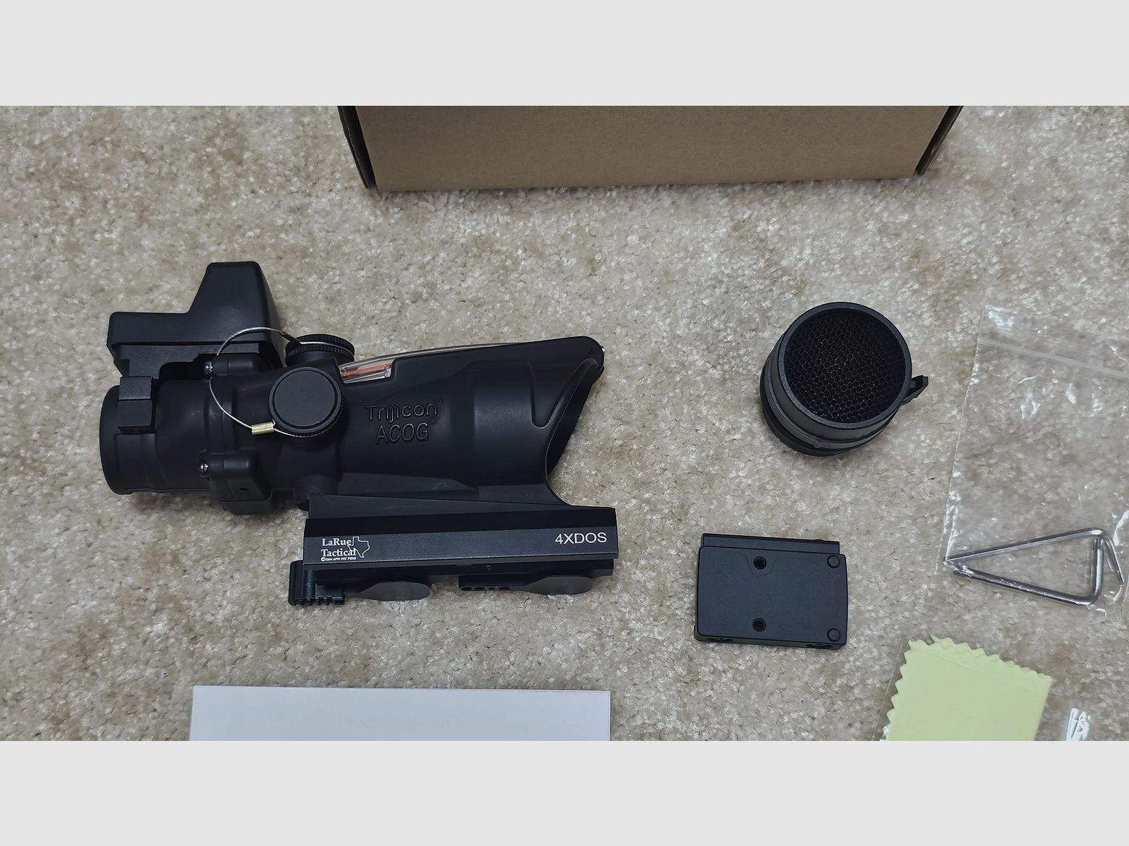 Trijicon ACOG TA31 RMR .223 BDC, NEW NEW