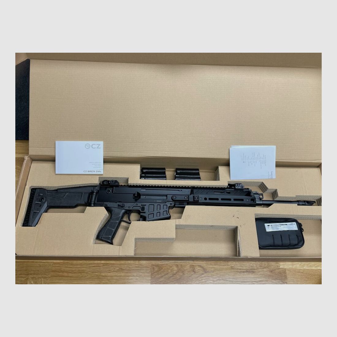 CZ Bren 2 Ms - halbautom. Büchse .223Rem Czeska Zrojowka Selbstladebüchse BREN 2 Ms - sportlich zugelassen! nimmt Magazine Typ AR15 auf!