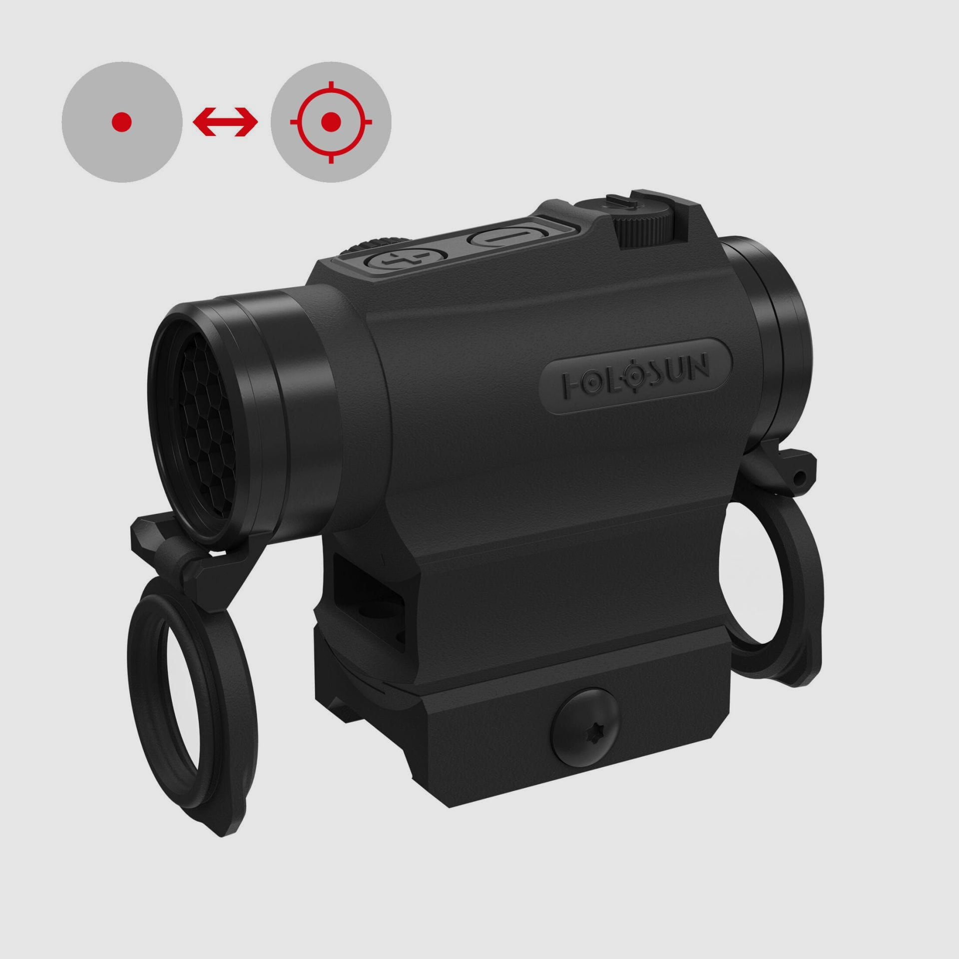 Holosun HE515G-T viseur à point dans un cercle, image 1 sur 6