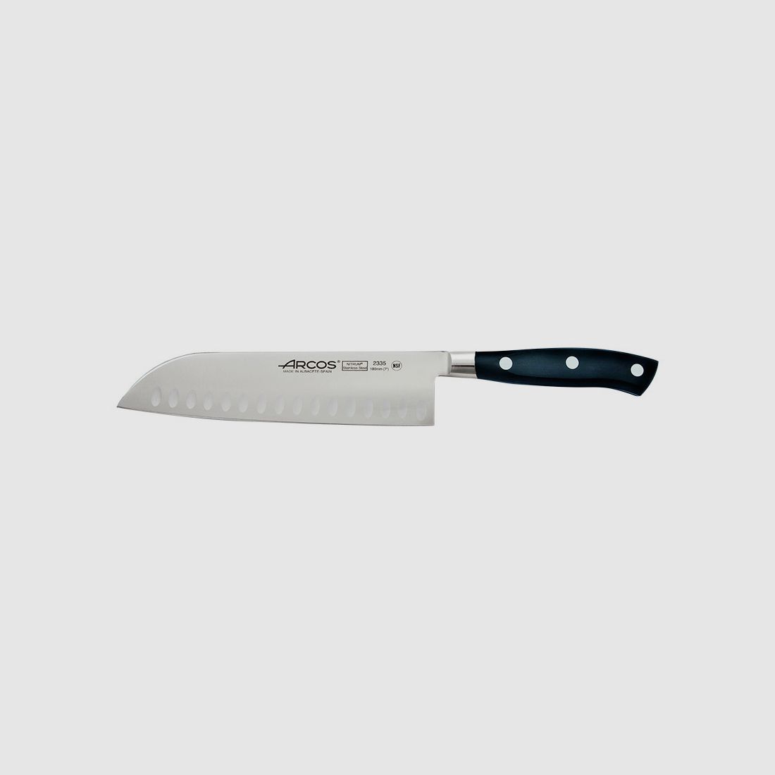 Riviera - Santoku - Klinge 180Mm - Griff Pom - Arcos - A233500