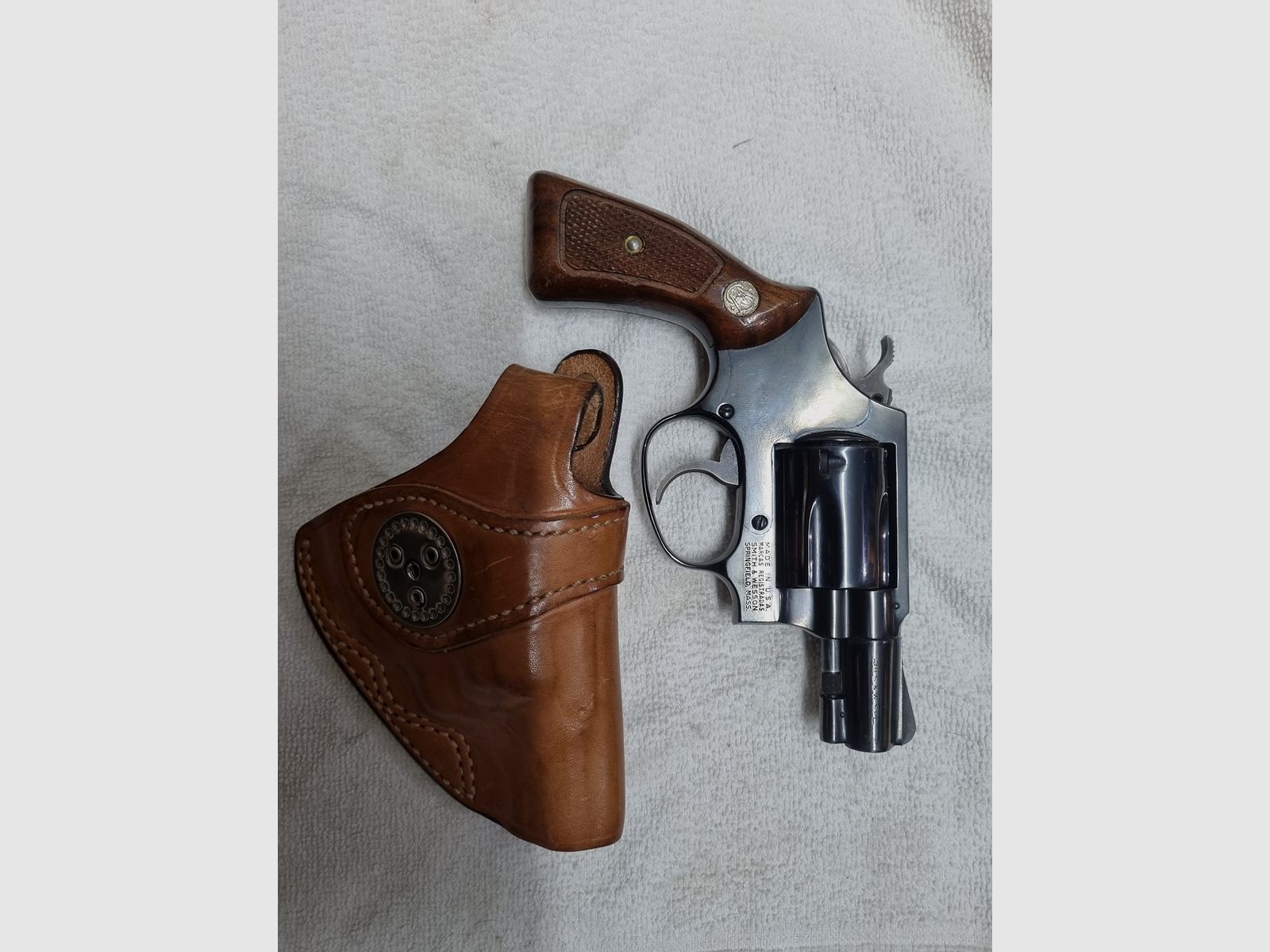 Smith & Wesson Revolver, Mod 36, Kal. .38Spezial, 