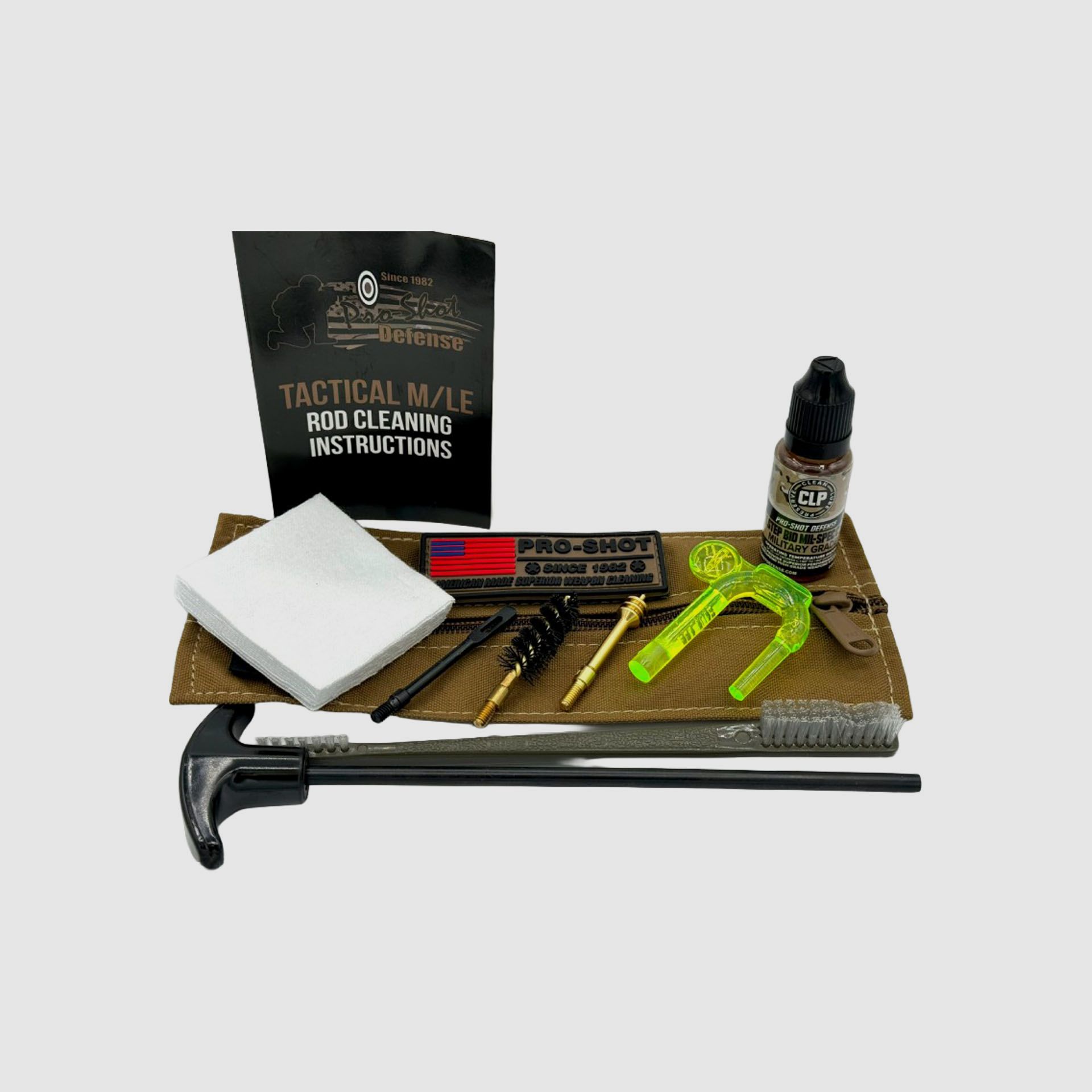 Reinigungstaschenset Tactical 9mm Coyote