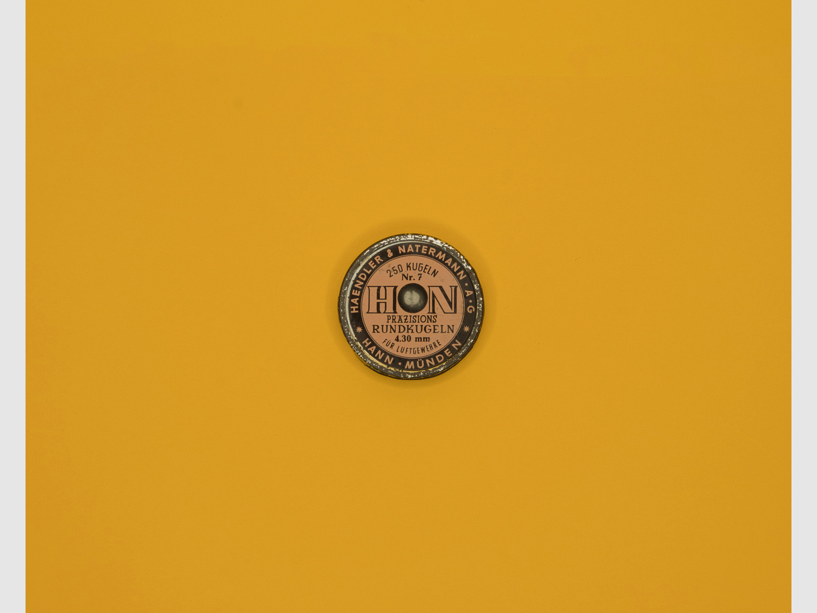 Vintage H&N Numero 7 palle tonde di precisione, in 4,30 mm