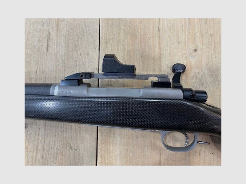 Christensen Arms Carbon bolt-action rifle with muzzle brake caliber 9.3x62 ZF Docter Sight used set (2.6 kg), image 2 of 4