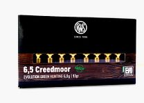 RWS 6,5 Creedmoor Evo Green 6,0g Cartouches de fusil sans plomb