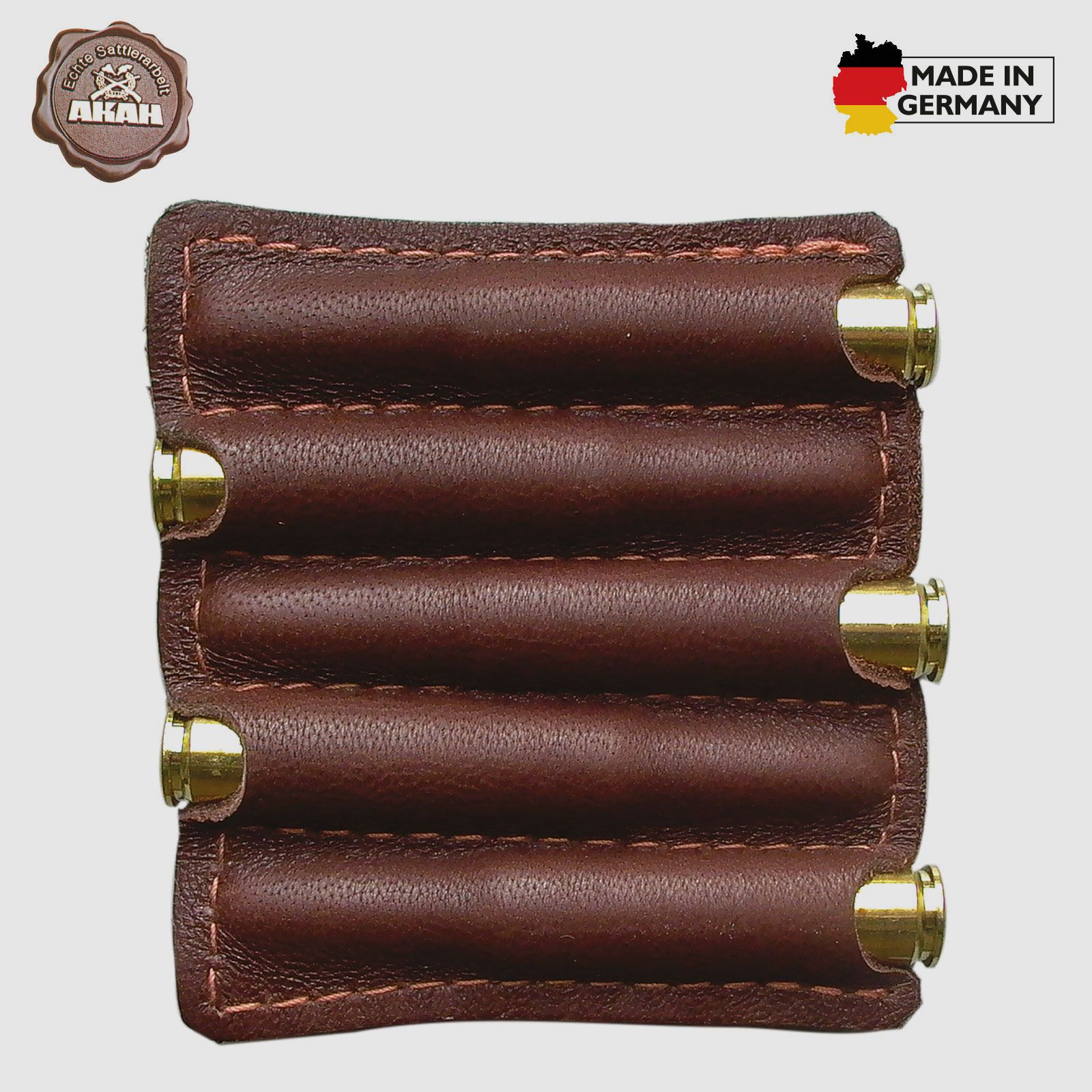 AKAH Patronenetui aus Elchleder