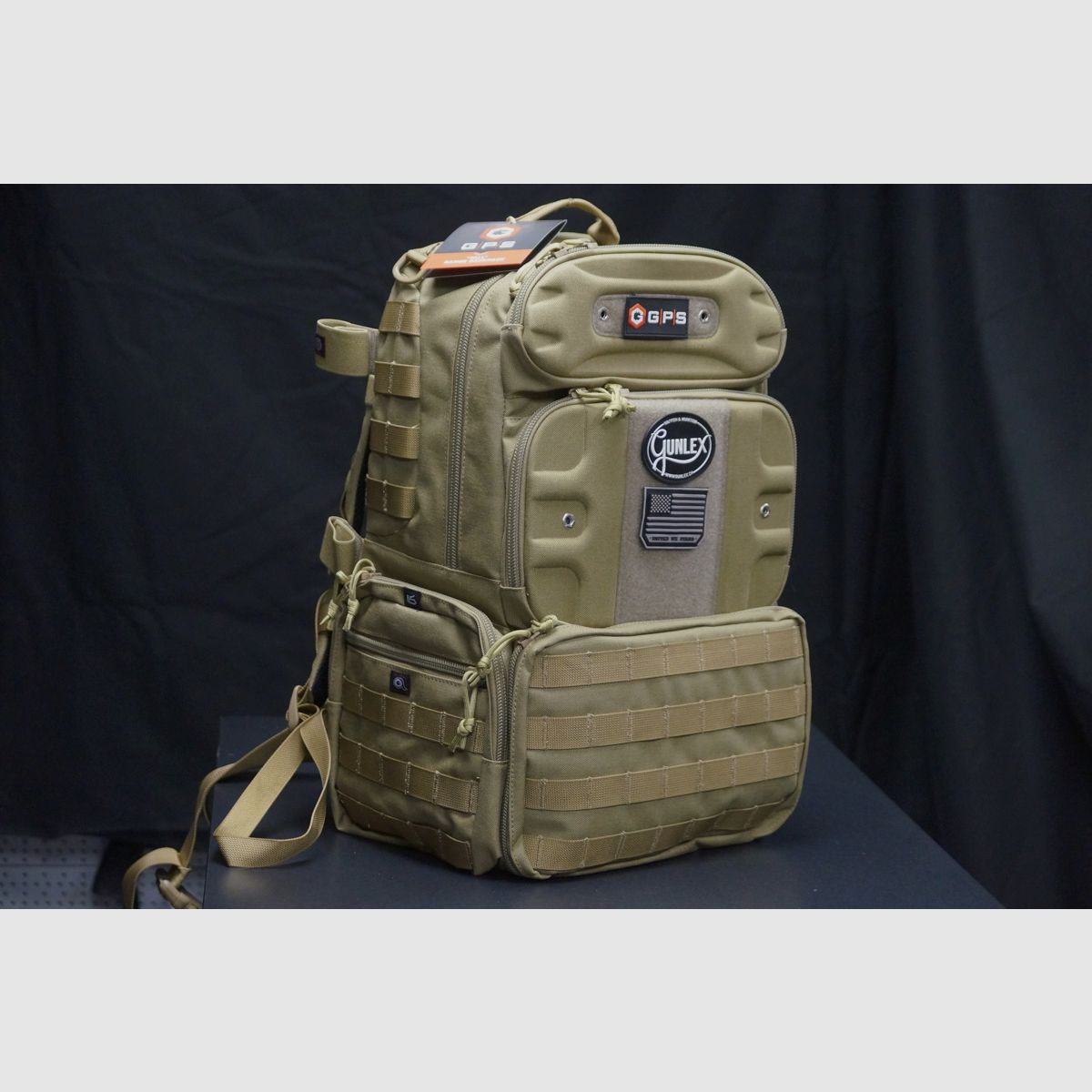 Zaino Tattico GPS per 4 Pistole FDE, immagine 1 di 6