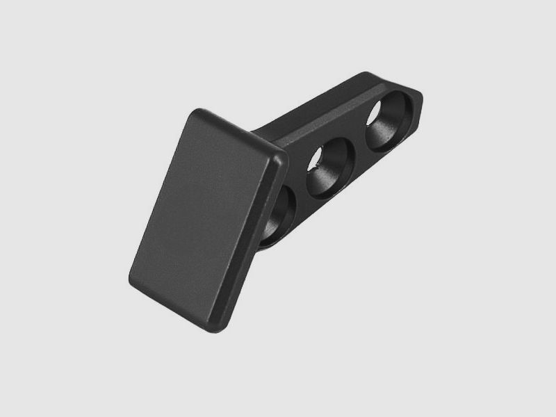 3 holes thumb rest, right side, left hand shooter - TONI SYSTEM  *   ITEM CODE  AD3DX-BK