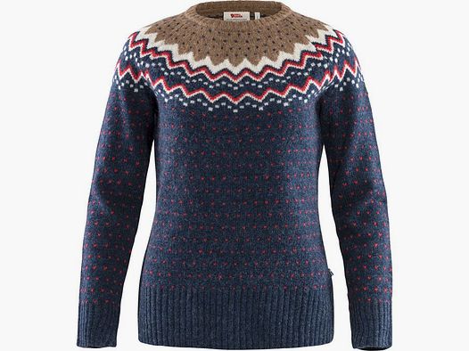 Fjällräven Övik Knit Sweater W – Navy