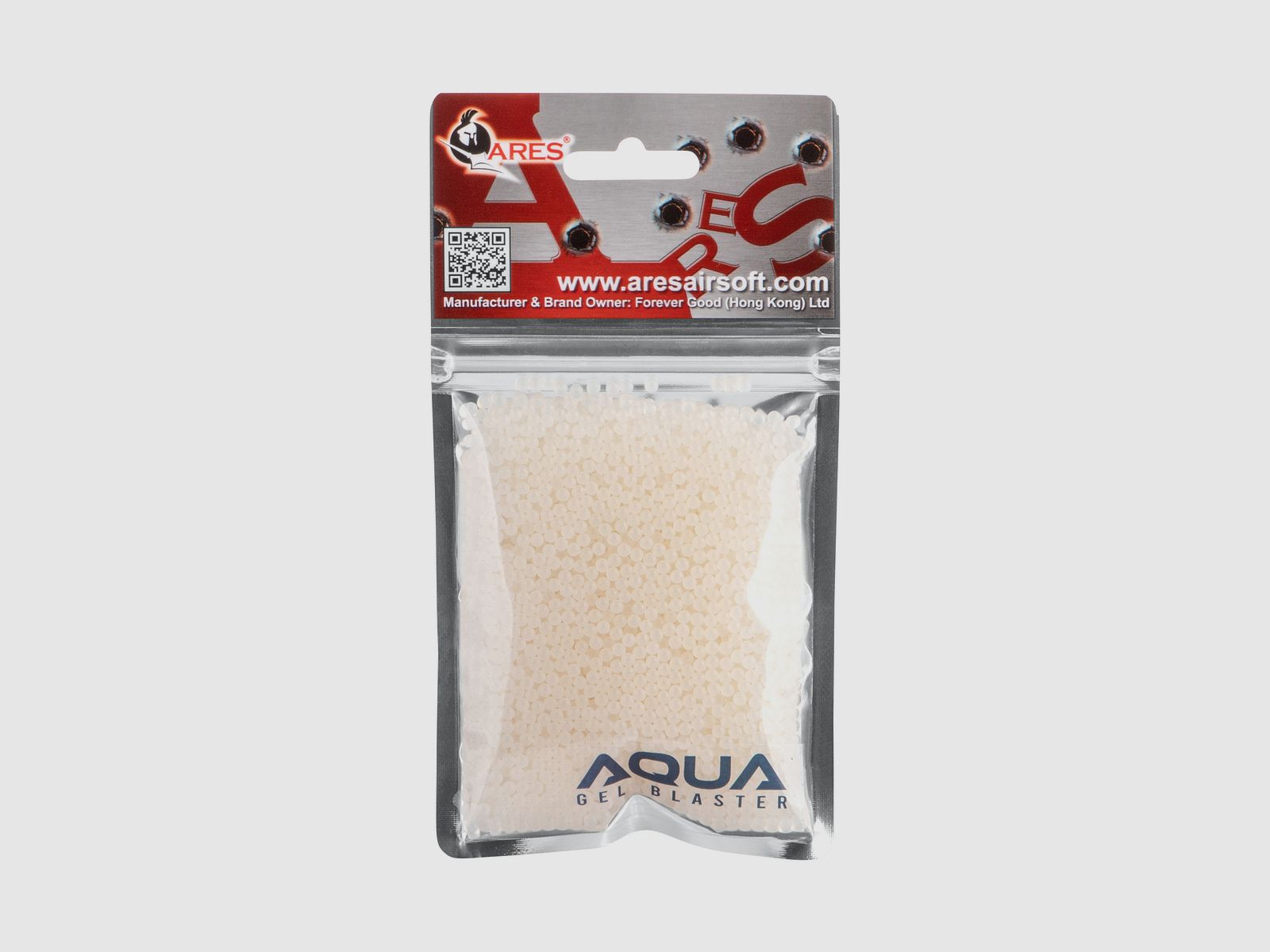 Ares Aqua Gel Blaster 8mm Gel BBs Blancos 4.500 Piezas