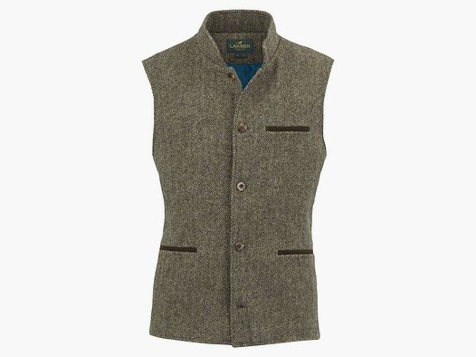 Lewis Fife Męska Kamizelka Tweed