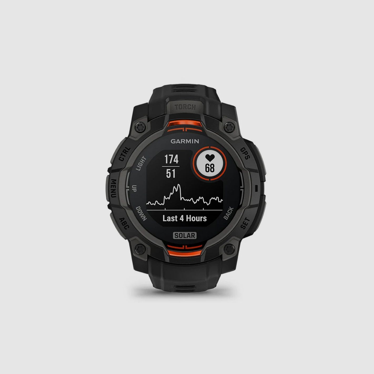 Smartwatch Garmin Instinct 3 Solar 45 mm Black, immagine 5 di 5