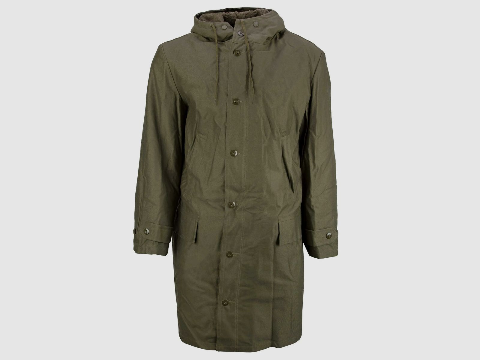 Bundeswehr Original BW Parka Lang mit Futter TL oliv neuwertig