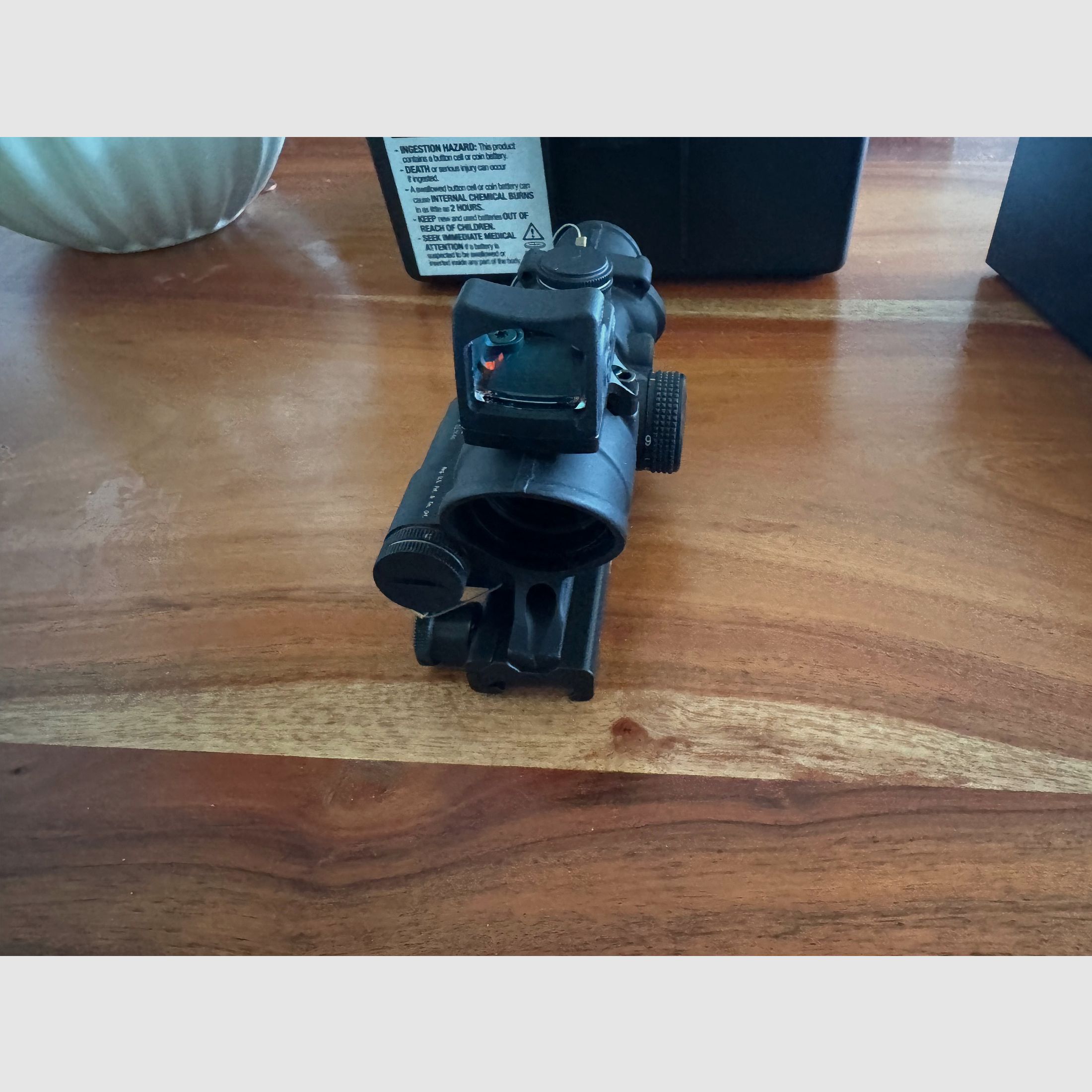 Trijicon ACOG 4x32 LED (.223 Reticle) + RMR Type 2 (3.25 MOA) – ABSOLUT NOWY I NIGDY NIE UŻYWANY w OVP