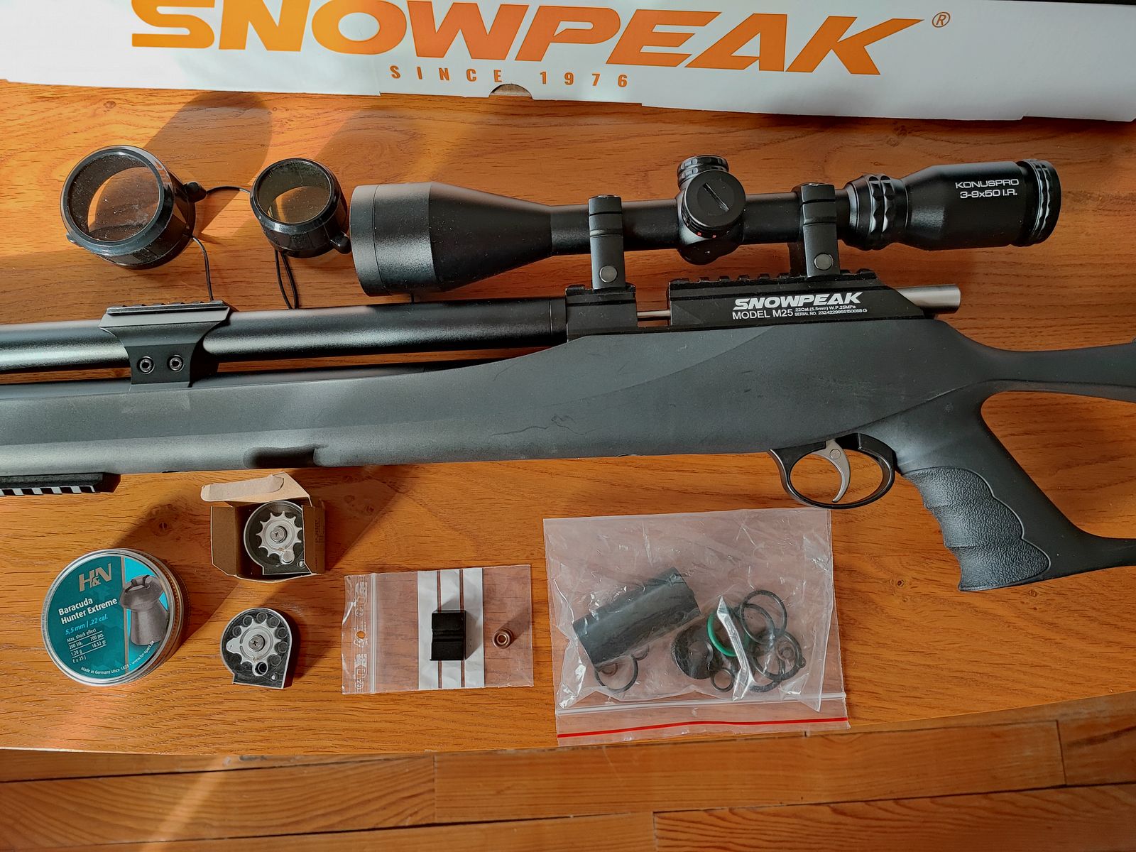 Carabine Snowpeak M25 PCP 19,9 Joule Kal. 5,5mm