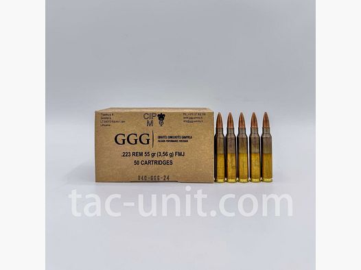 GGG .223 Rem FMJ 55 gr