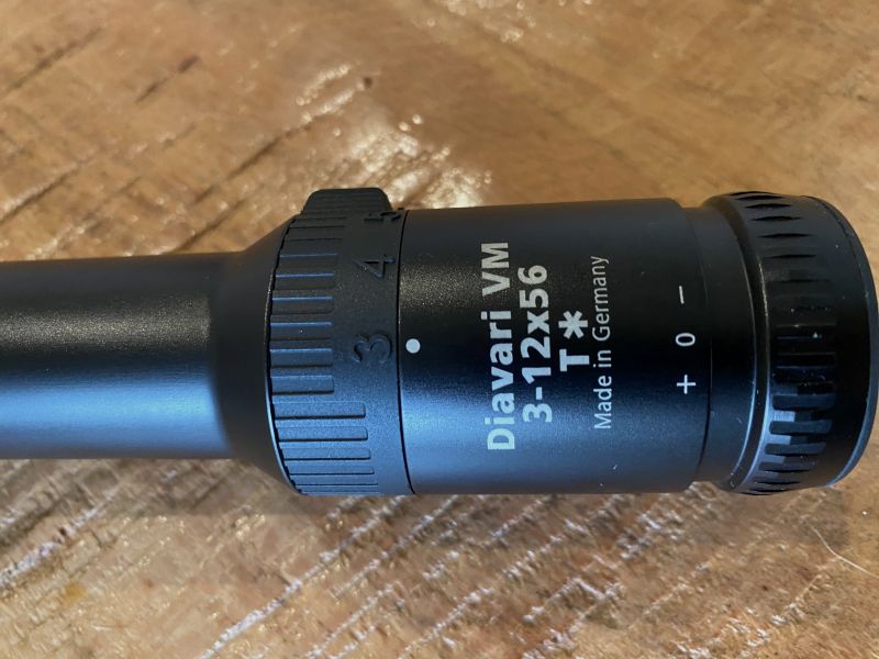 Zielfernrohr Zeiss Diavari VM 3-12x56 T*, Abs.66 Leuchtabsehen mit Innenschiene, Super Zustand!!!