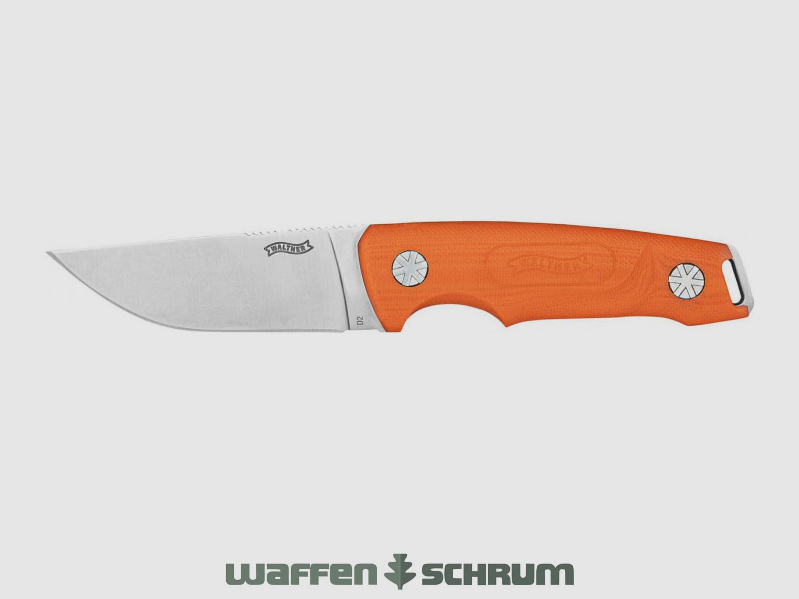 Couteau Walther HBF1 Longueur de la lame 8,4 cm - Couteau à une main avec clip de ceinture