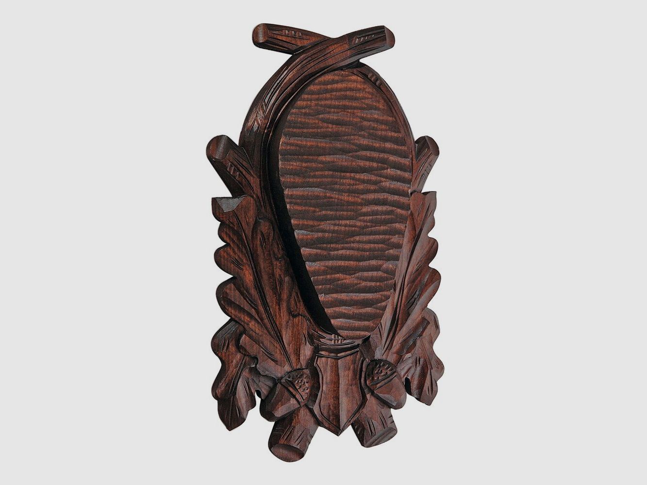 Gamsbrett aus Eiche – geschnitzt – 23 x 14 cm
